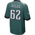 Friene P.Eagles #62 Jason Kelce Midnight Green Game Stitched Jerseys