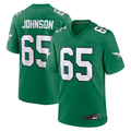 Friene P.Eagles #65 Lane Johnson Kelly Green Alternate Game Stitched Jerseys