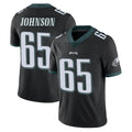 Friene P.Eagles #65 Lane Johnson Player Black Limited Vapor Untouchable Home Game Stitched Jerseys