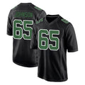 Friene P.Eagles #65 Lane Johnson Player Carbon Green Fashion Home Game Stitched Jerseys