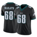 Friene P.Eagles #68 Jordan Mailata Player Black Limited Vapor F.U.S.E. Home Game Stitched Jerseys