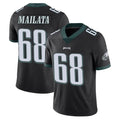 Friene P.Eagles #68 Jordan Mailata Player Black Limited Vapor Untouchable Home Game Stitched Jerseys