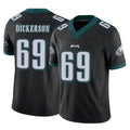 Friene P.Eagles #69 Landon Dickerson Player Black Limited Vapor F.U.S.E. Home Game Stitched Jerseys