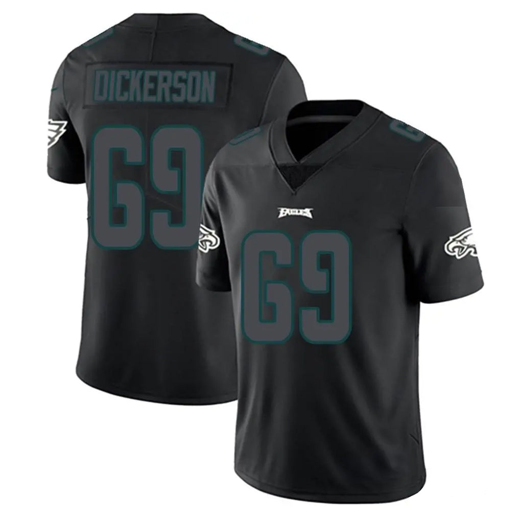 Friene P.Eagles #69 Landon Dickerson Player Limited Black Impact Home Game Stitched Jerseys