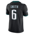 Friene P.Eagles #6 DeVonta Smith Black Alternate Vapor F.U.S.E. Limited Stitched Jerseys