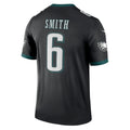Friene P.Eagles #6 DeVonta Smith Black Legend Player Performance Top Stitched Jerseys