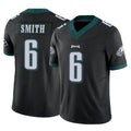 Friene P.Eagles #6 DeVonta Smith Player Black Limited Vapor F.U.S.E. Home Game Stitched Jerseys