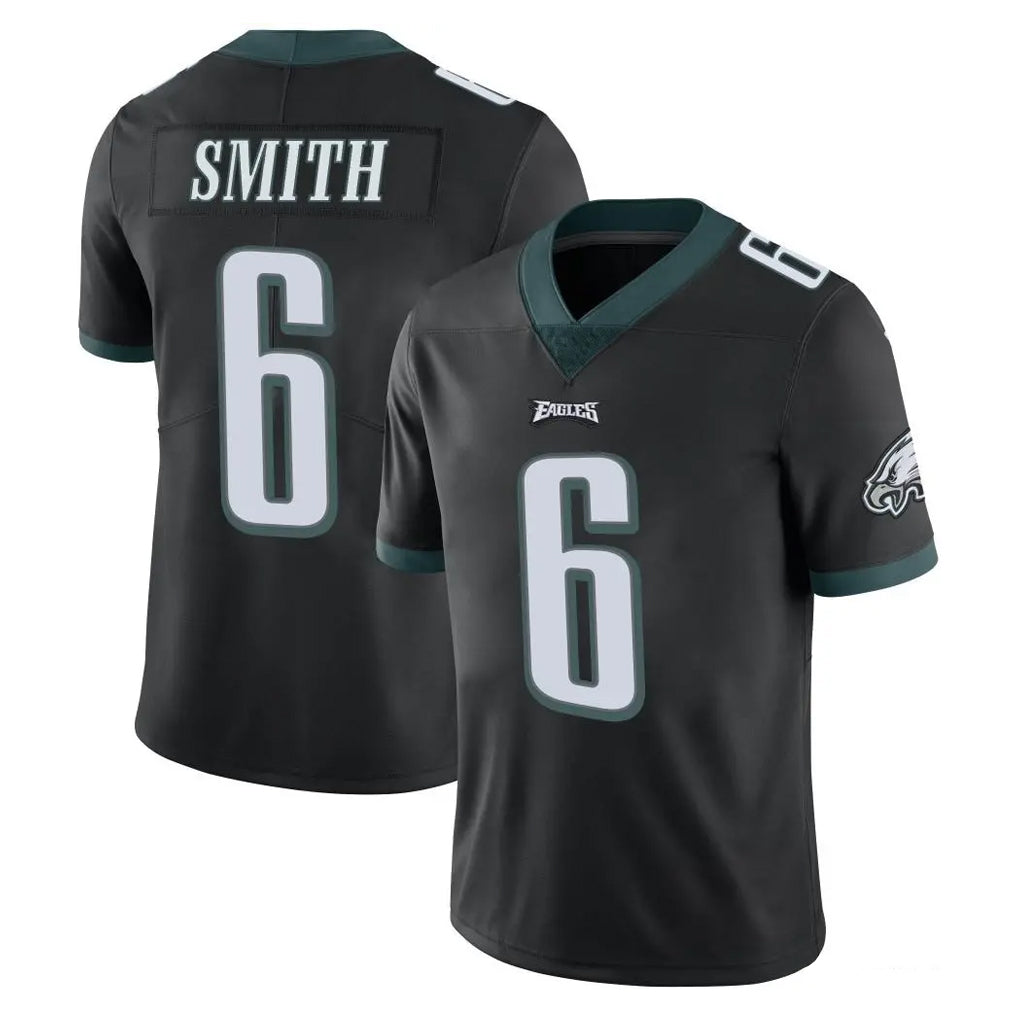 Friene P.Eagles #6 DeVonta Smith Player Black Limited Vapor Untouchable Home Game Stitched Jerseys
