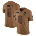 Friene P.Eagles #6 DeVonta Smith Player Brown Salute To Service Limited Stitched Jerseys