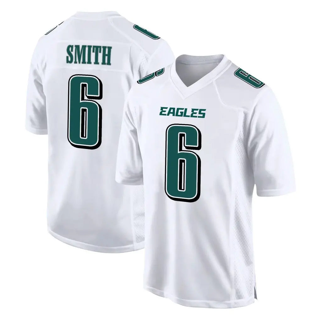 Friene P.Eagles #6 DeVonta Smith Player White Tundra Fashion Home Game Stitched Jerseys