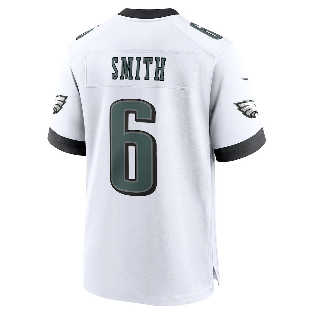 Friene P.Eagles #6 DeVonta Smith White White Game Stitched Jerseys