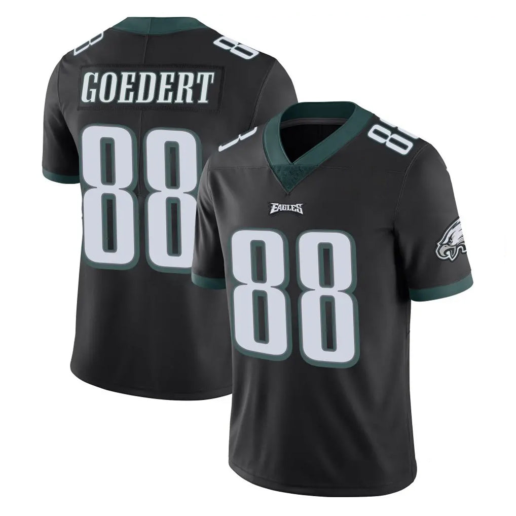 Friene P.Eagles #88 Dallas Goedert Player Black Limited Vapor Untouchable Home Game Stitched Jerseys