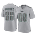 Friene P.Eagles #88 Dallas Goedert Player Gray Atmosphere Fashion Home Game Stitched Jerseys