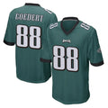 Friene P.Eagles #88 Dallas Goedert Player Team Color Green Home Game Stitched Jerseys