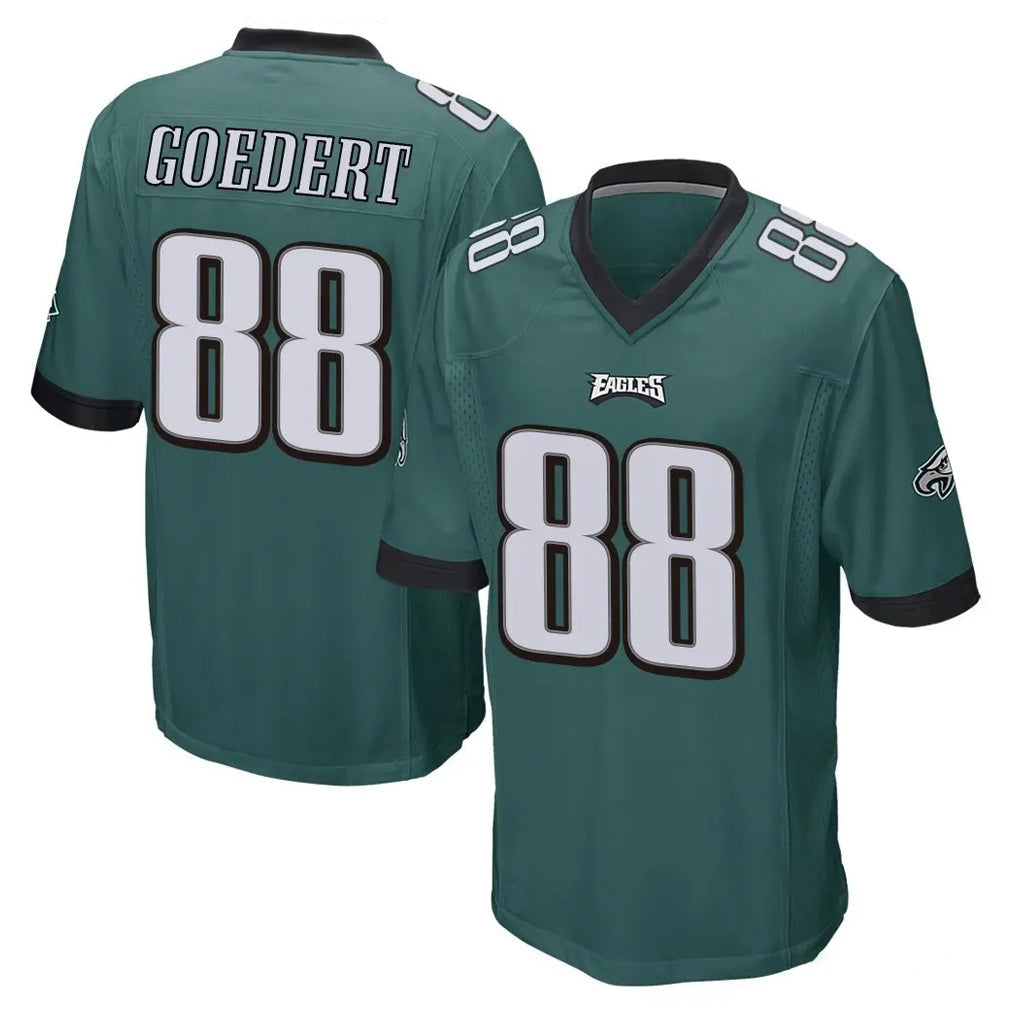 Friene P.Eagles #88 Dallas Goedert Player Team Color Green Home Game Stitched Jerseys