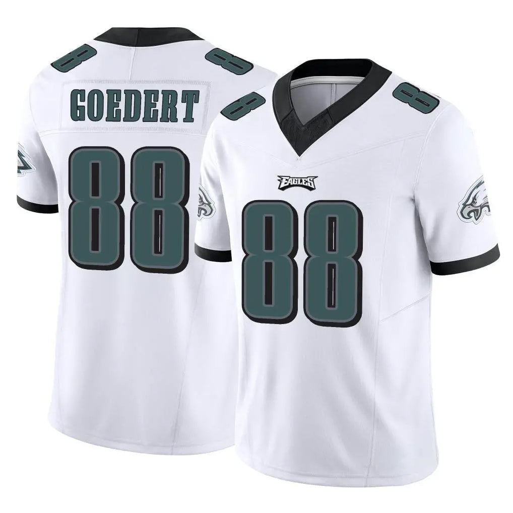 Friene P.Eagles #88 Dallas Goedert Player White Limited Vapor F.U.S.E. Home Game Stitched Jerseys