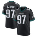 Friene P.Eagles #97 Moro Ojomo Player Black Game Home Stitched Jerseys