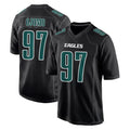 Friene P.Eagles #97 Moro Ojomo Player Carbon Black Fashion Home Game Stitched Jerseys