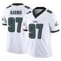 Friene P.Eagles #97 Moro Ojomo Player White Limited Vapor F.U.S.E. Home Game Stitched Jerseys