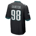 Friene P.Eagles #98 Jalen Carter Player Black Alternate Game Stitched Jerseys