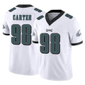 Friene P.Eagles #98 Jalen Carter Player White Limited Vapor F.U.S.E. Home Game Stitched Jerseys