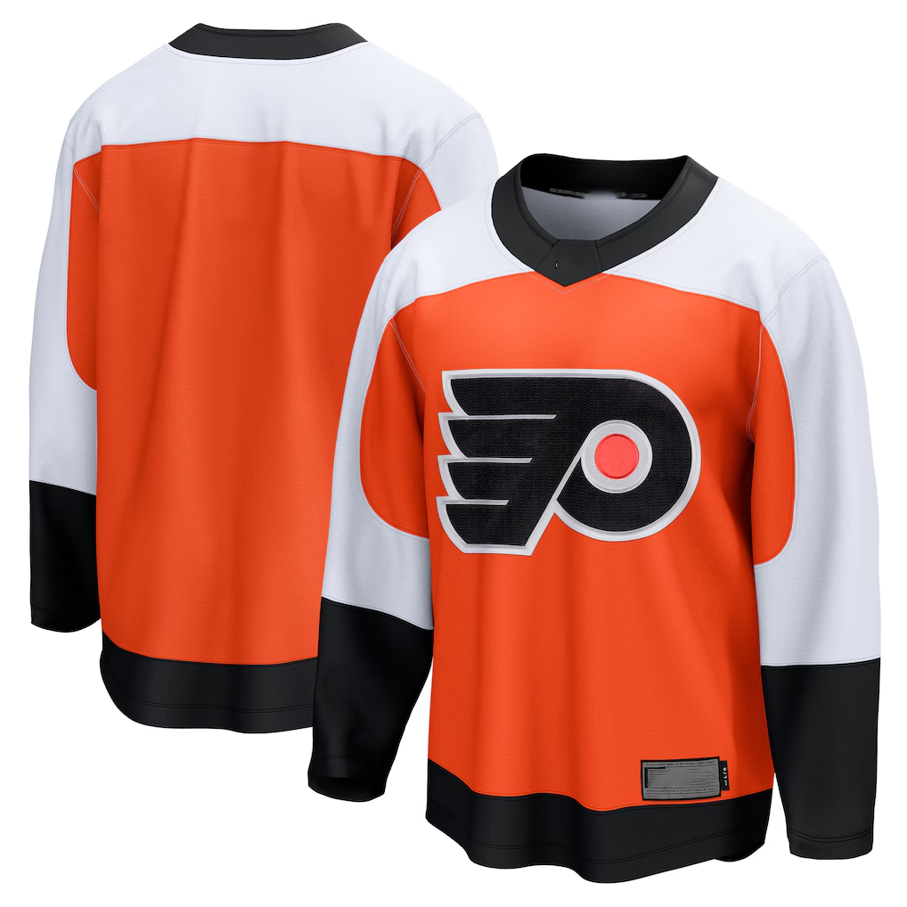 Friene P.Flyers Burnt Orange Home Breakaway Jerseys