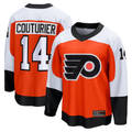 Friene P.Flyers #14 Sean Couturier Orange Home Breakaway Jerseys