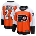 Friene P.Flyers #24 Nick Seeler Orange Home Practice Jerseys