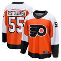 Friene P.Flyers #55 Rasmus Ristolainen Orange Home Breakaway Jerseys