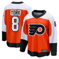 Friene P.Flyers #8 Cam York Orange Home Breakaway Jerseys