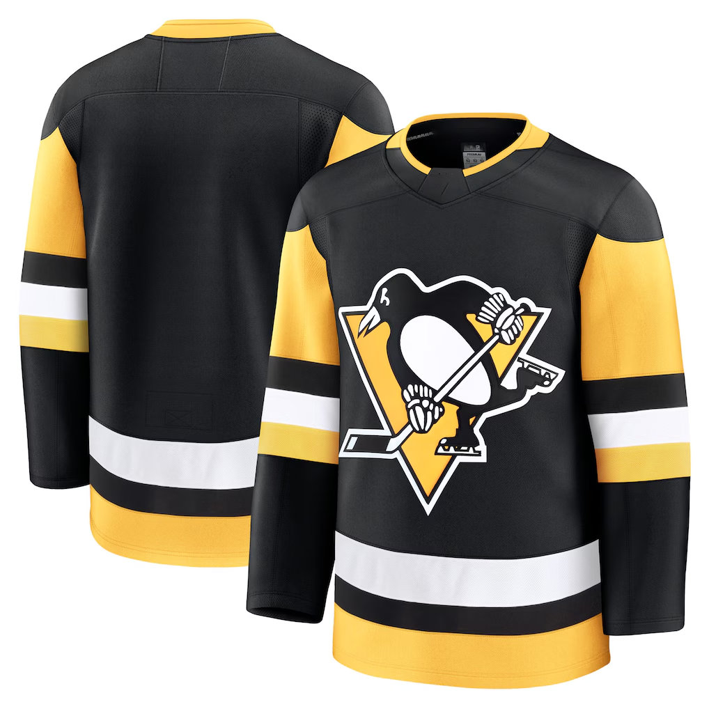 Friene P.Penguins Black 2024 Military Appreciation Practice Jerseys