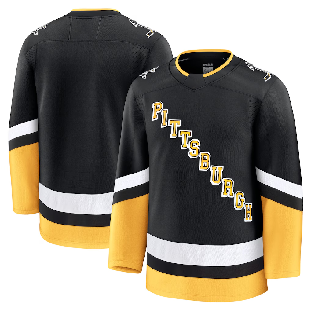 Friene P.Penguins Black Alternate Premium Jerseys