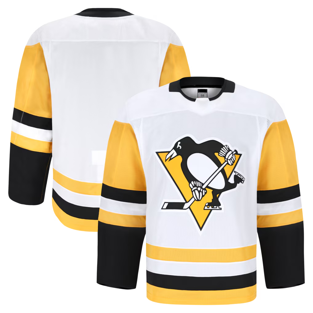 Friene P.Penguins White Away Premium Jersey