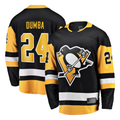 Friene P.Penguins #24 Matt Dumba Black Home Breakaway Jerseys