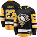 Friene P.Penguins #27 Ryan Graves Black Home Breakaway Jerseys
