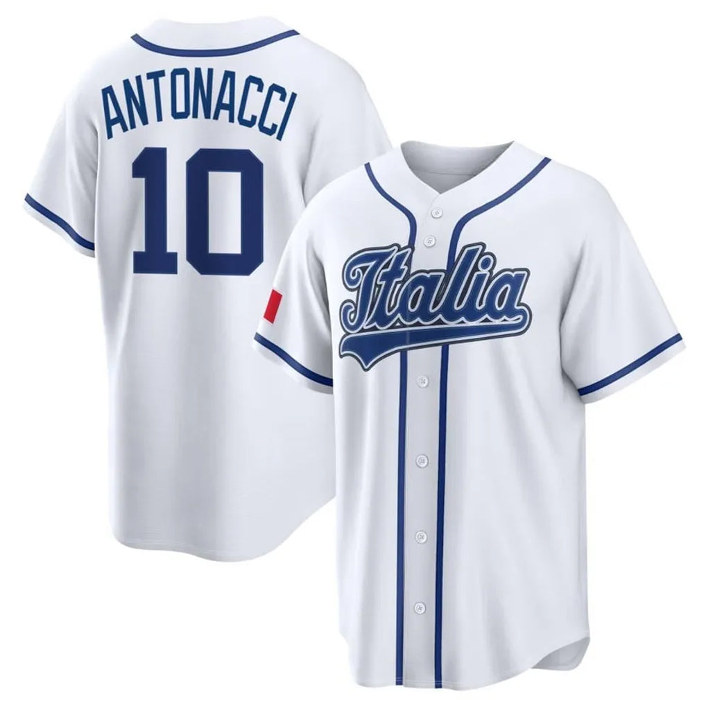Friene P.Phillies #10 J.T. Realmuto Player White 2026 World Classic Limited Stitched Jerseys