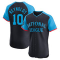 Friene P.Pirates #10 Bryan Reynolds Player Navy National League All-Star Home Limited Elite Stitched Jerseys