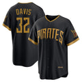 Friene P.Pirates #32 Henry Davis Player Black 2026 City Connect Home Game Stitched Jerseys