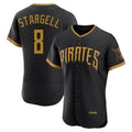 Friene P.Pirates #8 Willie Stargell Player Black 2026 City Connect Home Limited Elite Stitched Jerseys