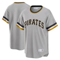 Friene P.Pirates ## Pirates Blank Player Gray Throwback Cooperstown Collection Limited T-shirt Stitched Jerseys