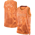 Friene P.Suns #1 Devin Booker Orange Select Series Swingman Stitched Jerseys