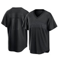 Friene S.Diego Padres #11 Yu Darvish Player Black Pitch Fashion Game T-shirt Stitched Jerseys