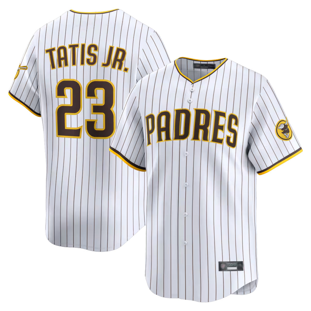 Friene S.Diego Padres #23 Fernando Tatis Jr Player White Home Limited Stitched Jerseys