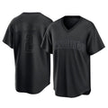 Friene S.Diego Padres #2 Xander Bogaerts Player Black Pitch Fashion Game T-shirt Stitched Jerseys