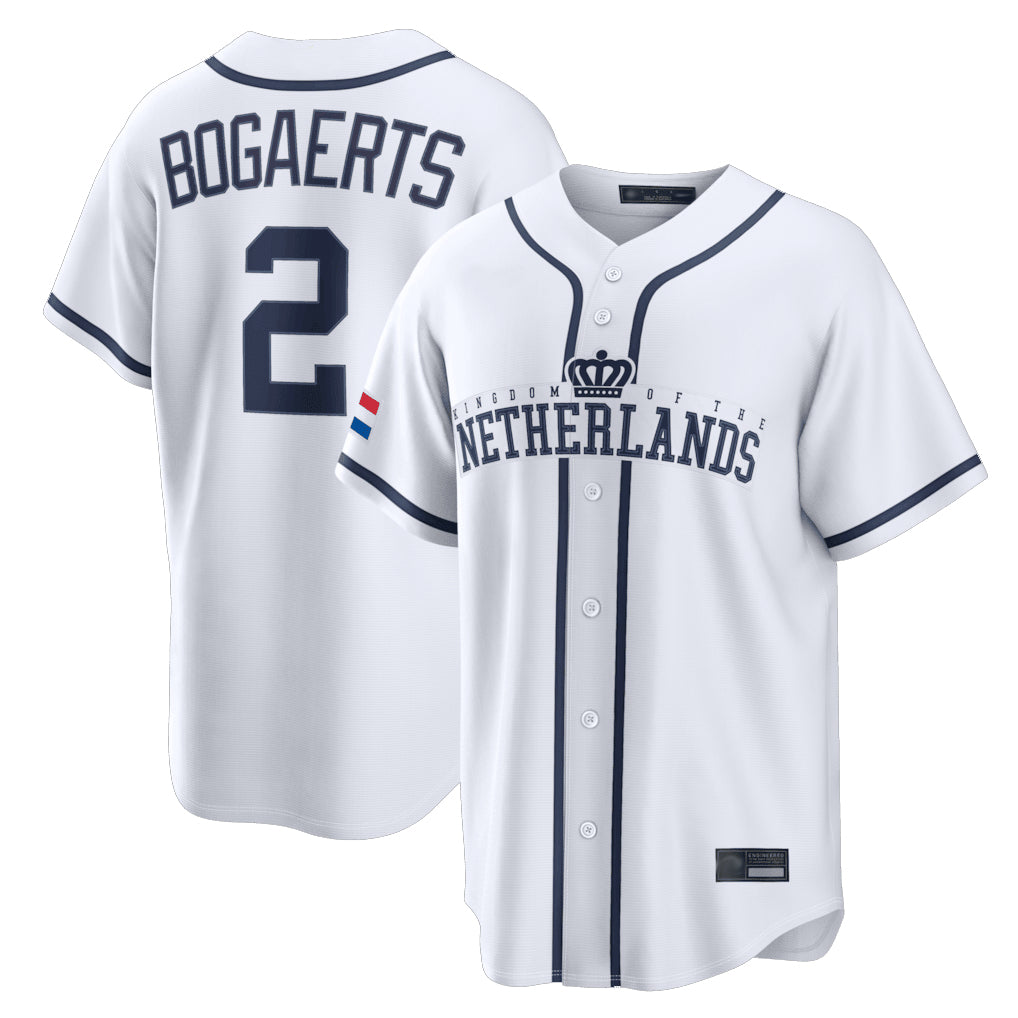 Friene S.Diego Padres #2 Xander Bogaerts Player White 2026 World Classic Home Limited Stitched Jerseys