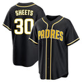 Friene S.Diego Padres #30 Gavin Sheets Player Black 2026 Fashion Home Stitched Jerseys
