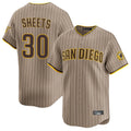 Friene S.Diego Padres #30 Gavin Sheets Player Khaki Home Limited Stitched Jerseys