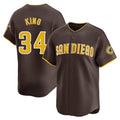 Friene S.Diego Padres #34 Michael King Player Brown Home Limited Stitched Jerseys