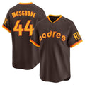 Friene S.Diego Padres #44 Joe Musgrove Player Brown Home Cooperstown Collection Replica Game Stitched Jerseys