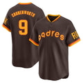 Friene S.Diego Padres #9 Jake Cronenworth Player Brown Home Cooperstown Collection Replica Game Stitched Jerseys